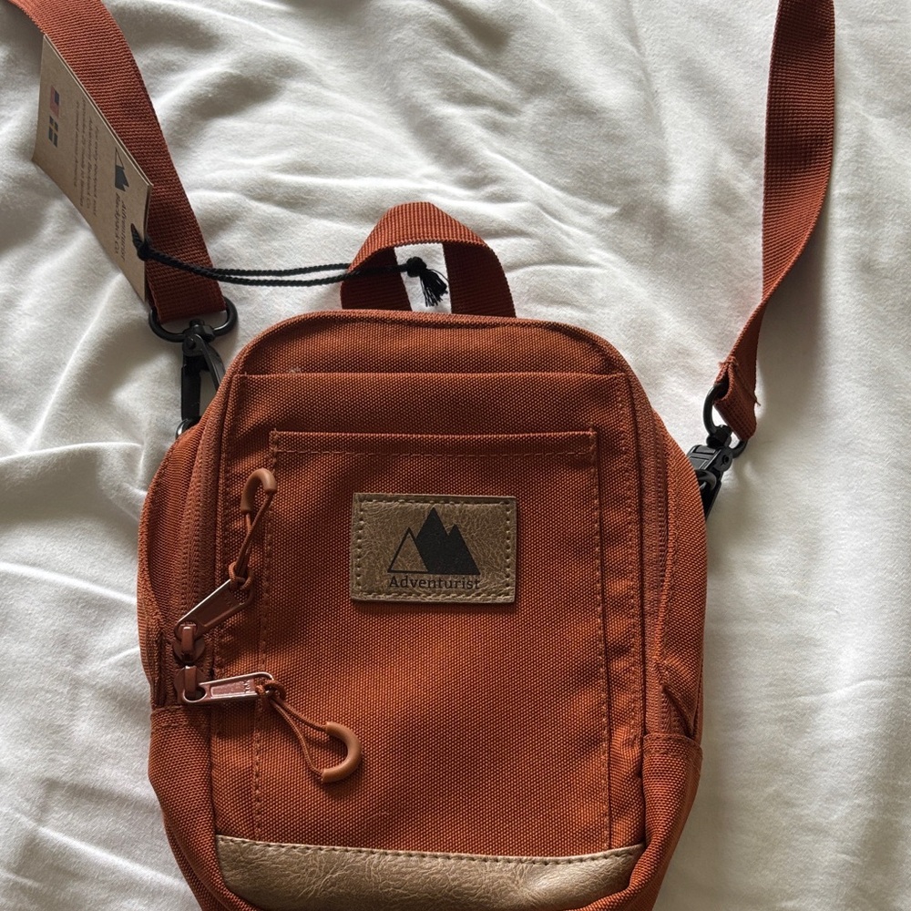 Adventurist Rust Crossbody Bag